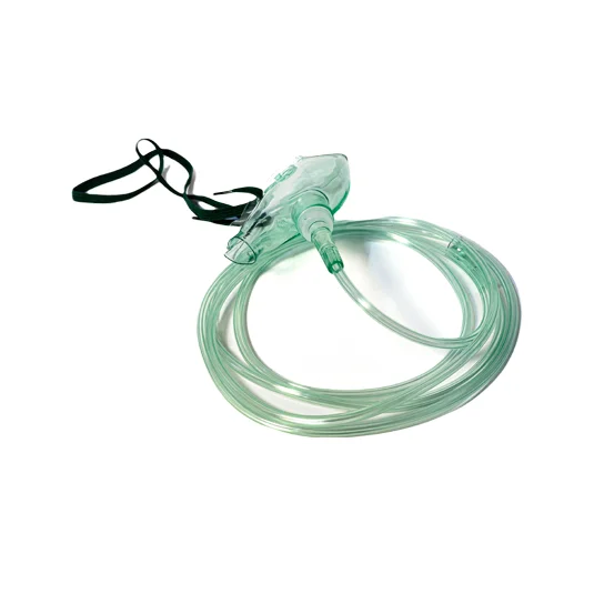 MF LAB Oxygen Mask Nebulizer mask for Adult with 6.6' Tube & Adjustable Elastic Strap