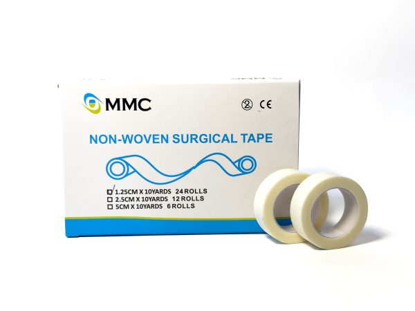 Non Woven Surgical Tape (Microporous) 1.25cm x 10yards (24Rolls/Box)