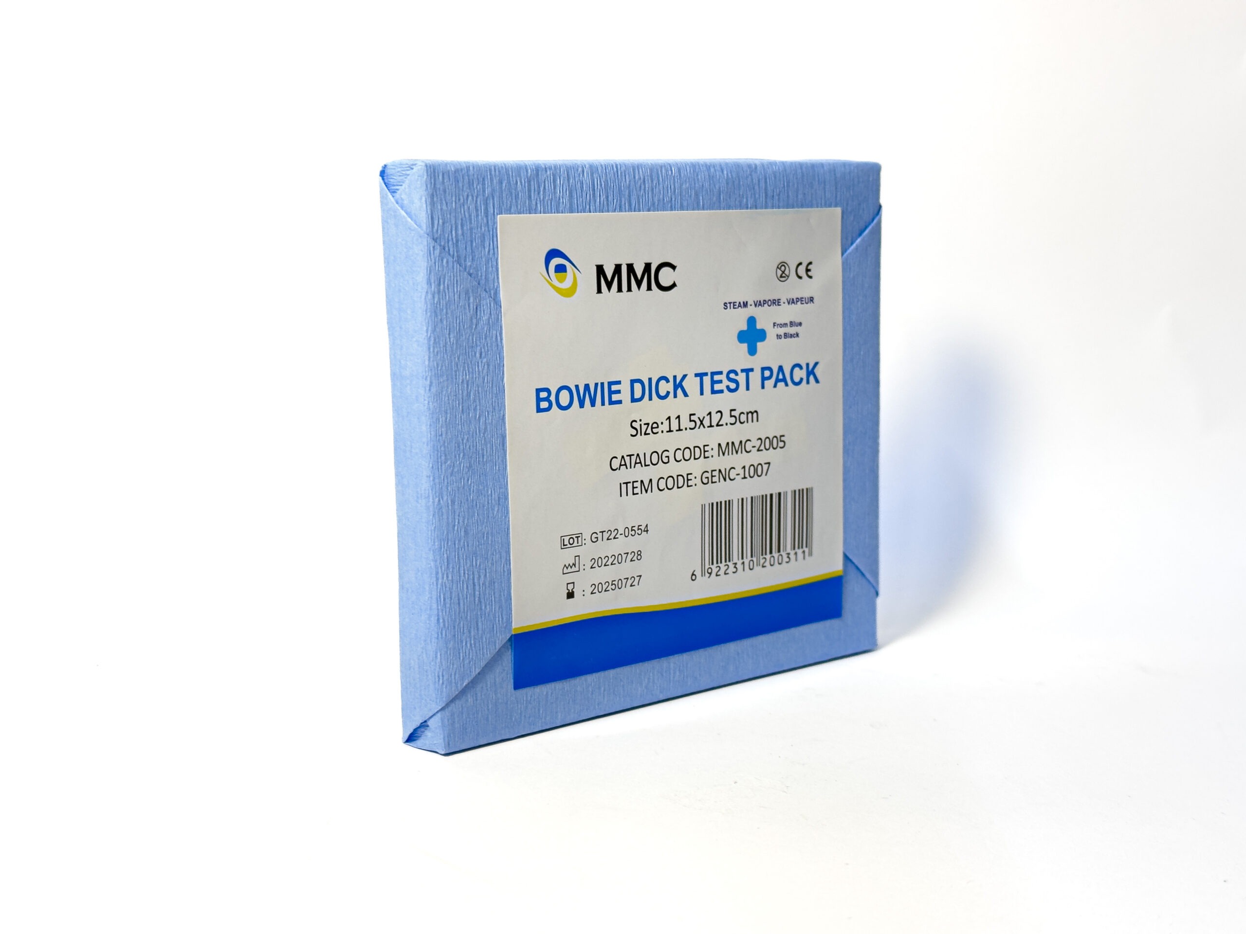 Bowie Dick Test Pack – 11.5 × 12.5 cm | Steam Sterilizer Daily Performance Test 2 BOWI DICK TEST