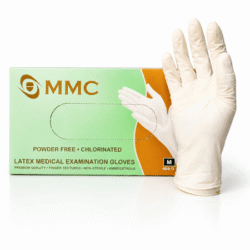 MMC Latex Examination Gloves Powder Free