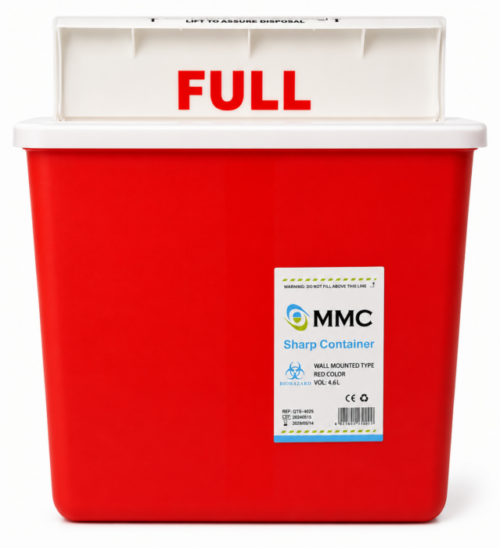 Sharp Container Red