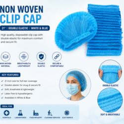 Non Woven Clip Caps