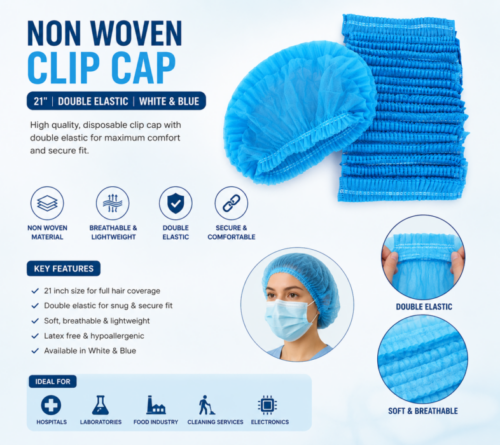 Non Woven Clip Caps