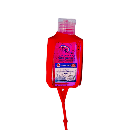 Dr Hygiene Hand Sanitizer 60ml with Silicone Rubber Holder